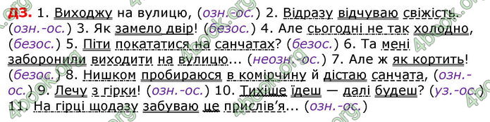 Відповіді Українська мова 8 клас Авраменко 2021-2016. ГДЗ