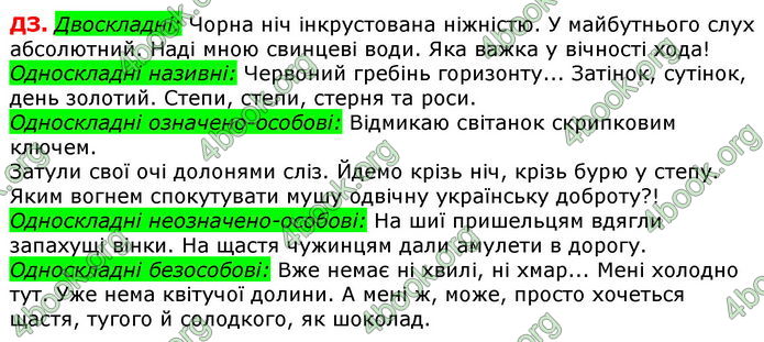 Відповіді Українська мова 8 клас Авраменко 2021-2016. ГДЗ