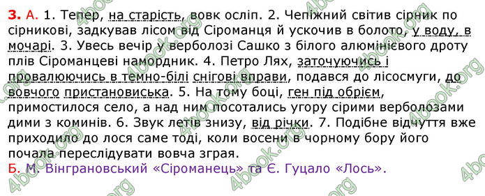 Відповіді Українська мова 8 клас Авраменко 2021-2016. ГДЗ