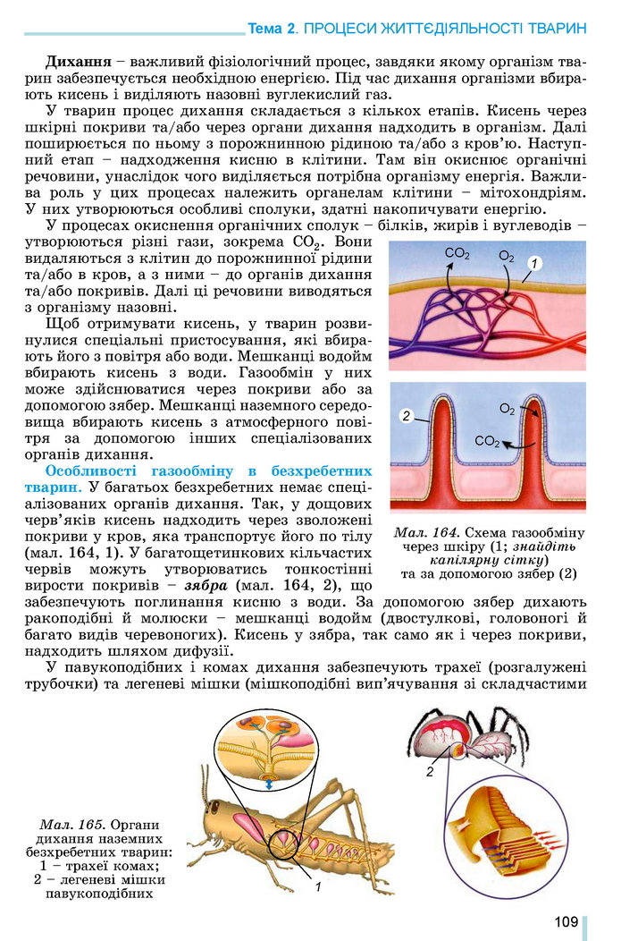 Підручник Біологія 7 клас Остапченко 2020