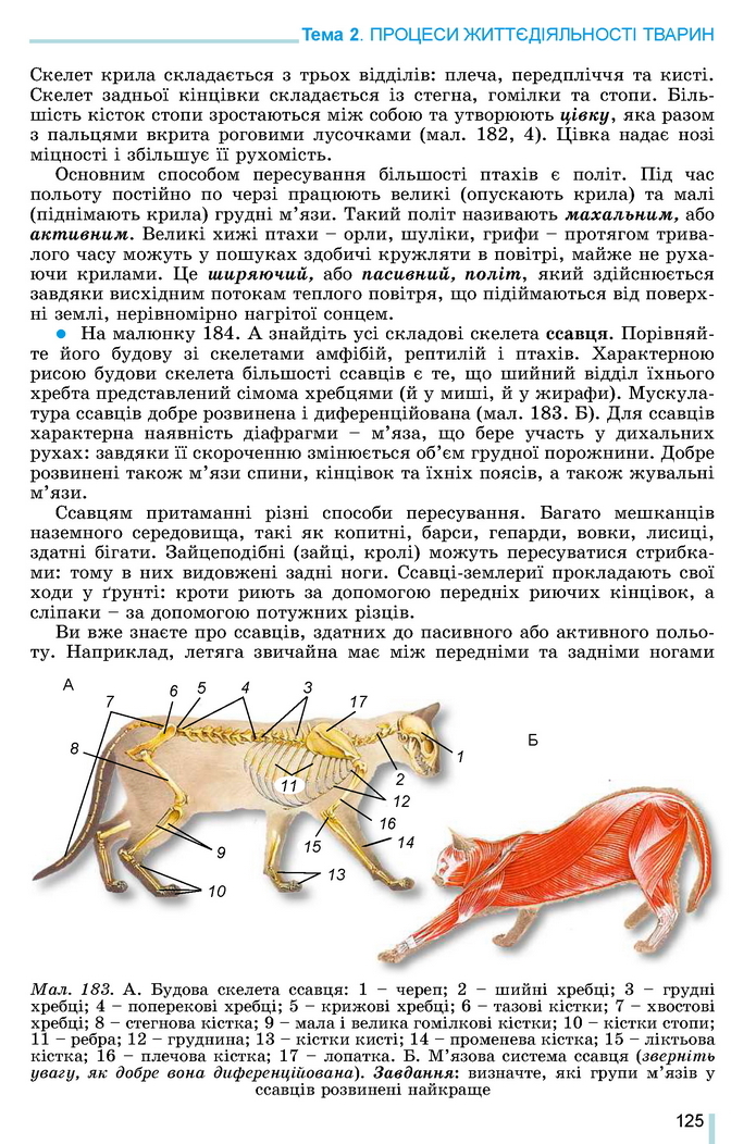 Підручник Біологія 7 клас Остапченко 2020