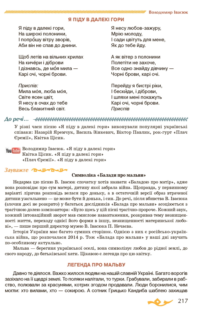 Українська література 7 клас Авраменко 2020