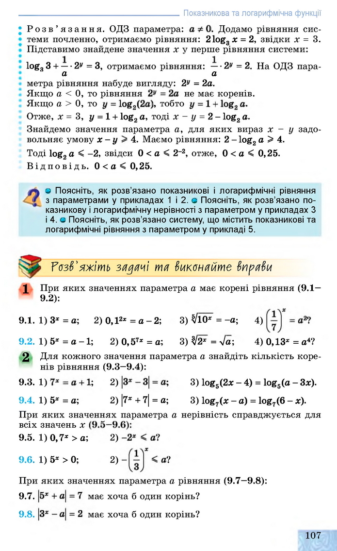 Алгебра 11 клас Істер