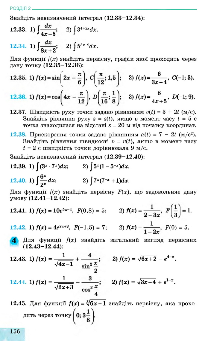 Алгебра 11 клас Істер