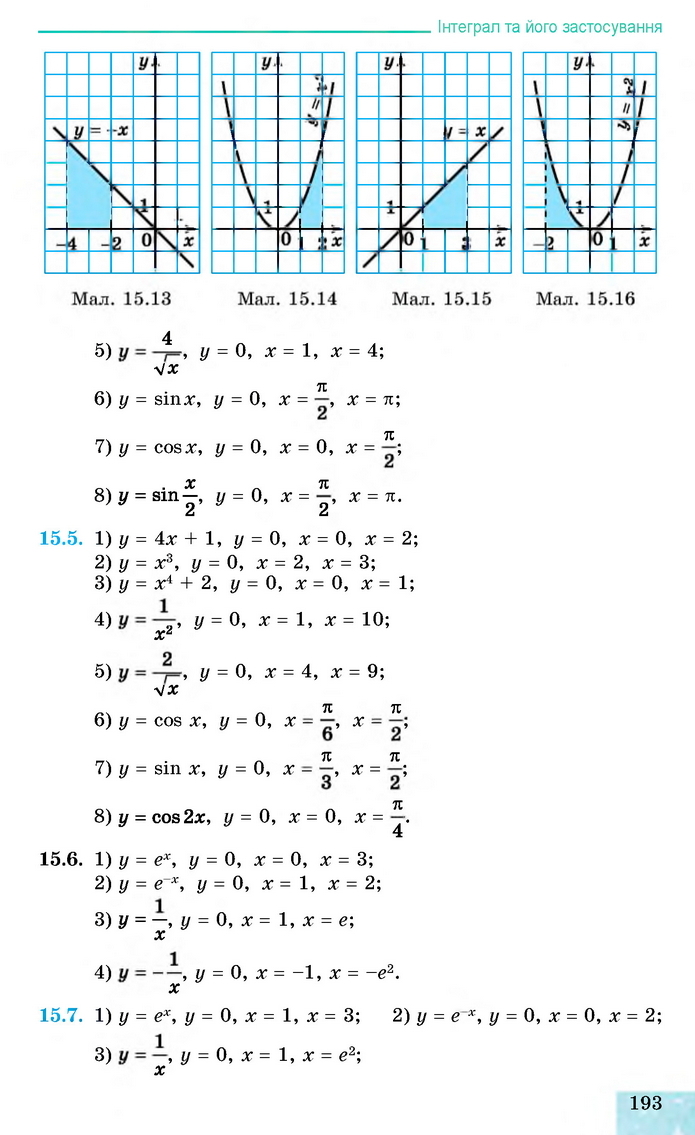 Алгебра 11 клас Істер