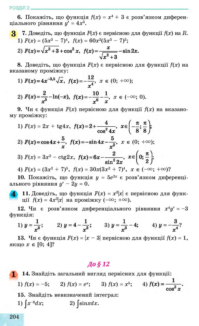 Алгебра 11 клас Істер