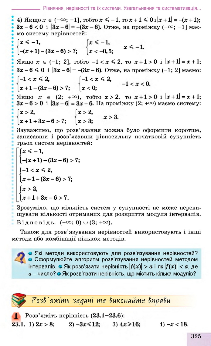 Алгебра 11 клас Істер