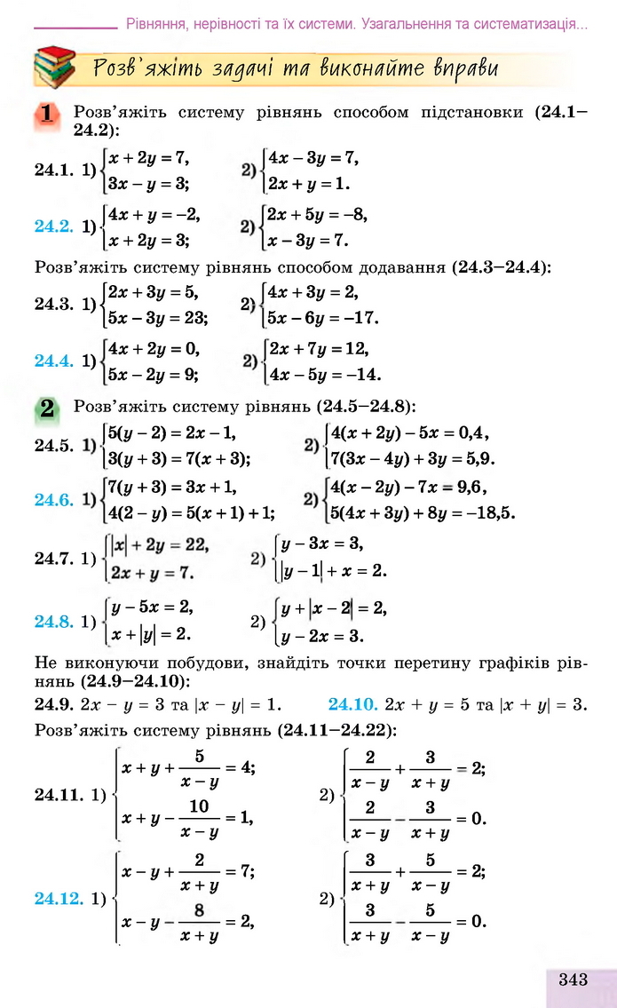 Алгебра 11 клас Істер