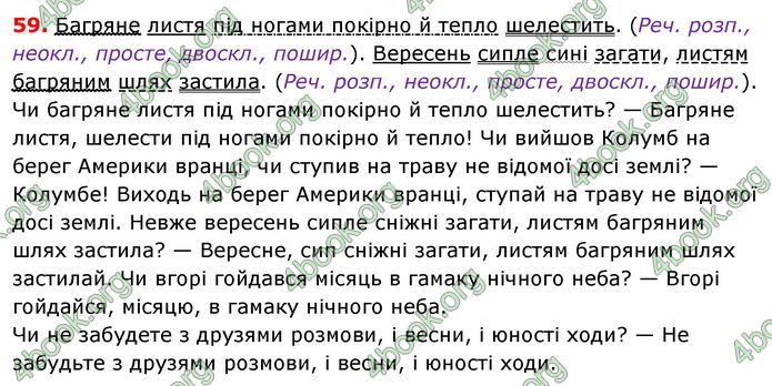 ГДЗ Українська мова 8 класс Заболотний 2016 (Рус.)