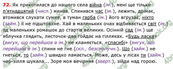 ГДЗ Українська мова 8 класс Заболотний 2016 (Рус.)