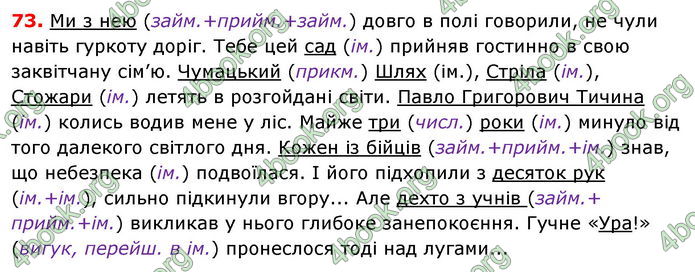 ГДЗ Українська мова 8 класс Заболотний 2016 (Рус.)