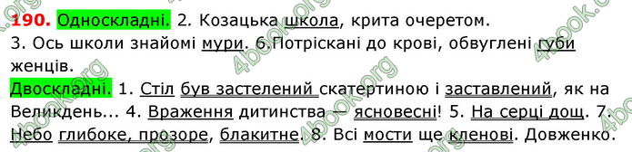 ГДЗ Українська мова 8 класс Заболотний 2016 (Рус.)