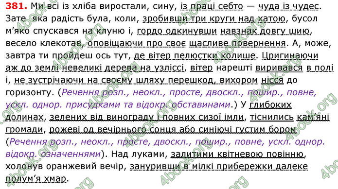 ГДЗ Українська мова 8 класс Заболотний 2016 (Рус.)