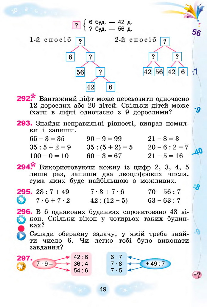 Математика 3 клас Лишенко (1 частина)