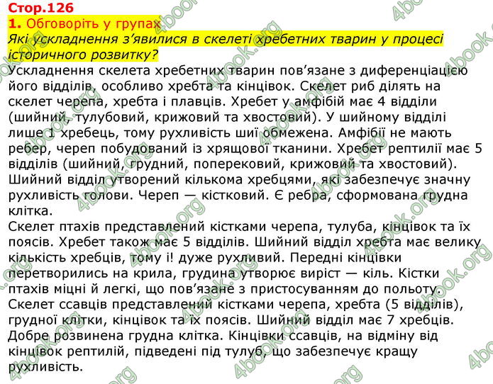 Відповіді Біологія 7 клас Остапченко 2020