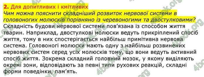 Відповіді Біологія 7 клас Остапченко 2020