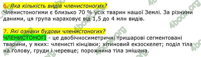 Відповіді Біологія 7 клас Соболь