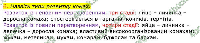 Відповіді Біологія 7 клас Соболь