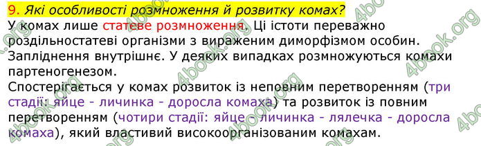 Відповіді Біологія 7 клас Соболь