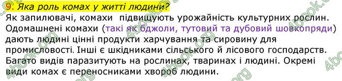 Відповіді Біологія 7 клас Соболь