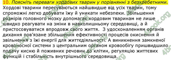 Відповіді Біологія 7 клас Соболь