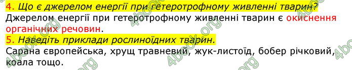 Відповіді Біологія 7 клас Соболь