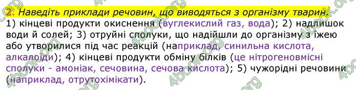 Відповіді Біологія 7 клас Соболь