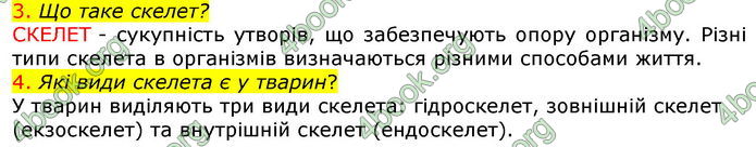 Відповіді Біологія 7 клас Соболь