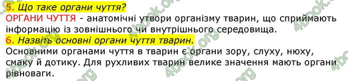 Відповіді Біологія 7 клас Соболь