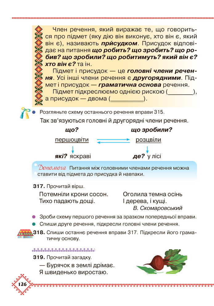 Українська мова та читання 3 клас Захарійчук 2020 (1 частина)