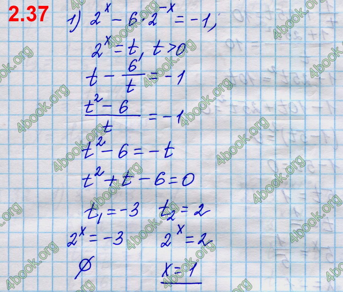 Відповіді Алгебра 11 клас Істер