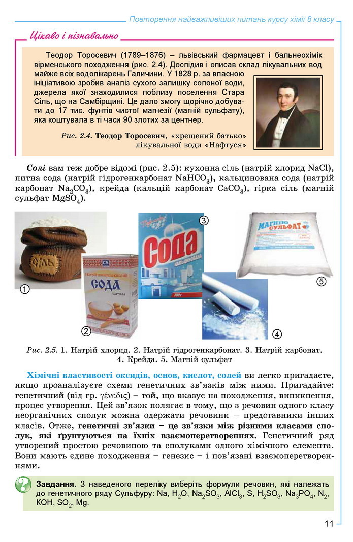 Хімія 9 клас Лашевська 2017