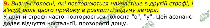 Відповіді Українська література 7 клас Коваленко