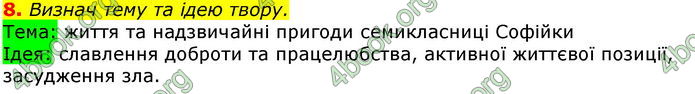 Відповіді Українська література 7 клас Коваленко