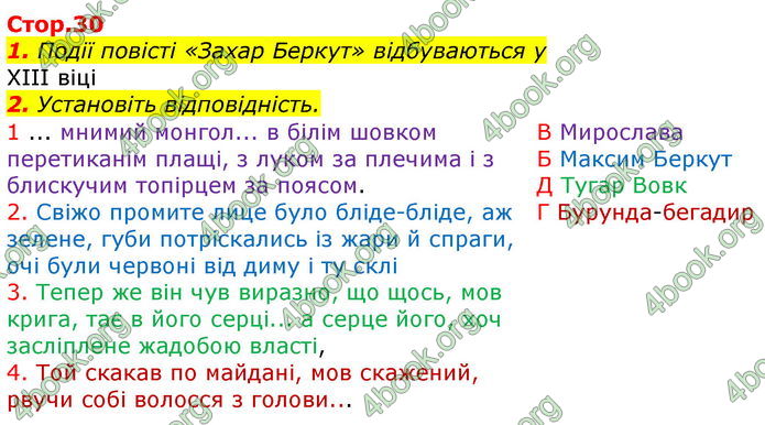 ГДЗ Українська література 7 клас Авраменко 2020