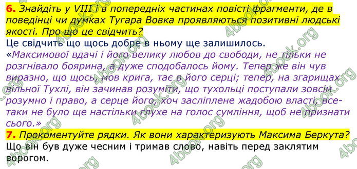 ГДЗ Українська література 7 клас Авраменко 2020