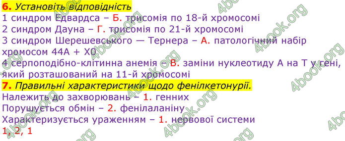 ГДЗ Зошит оцінювання Біологія 10 клас Безручкова