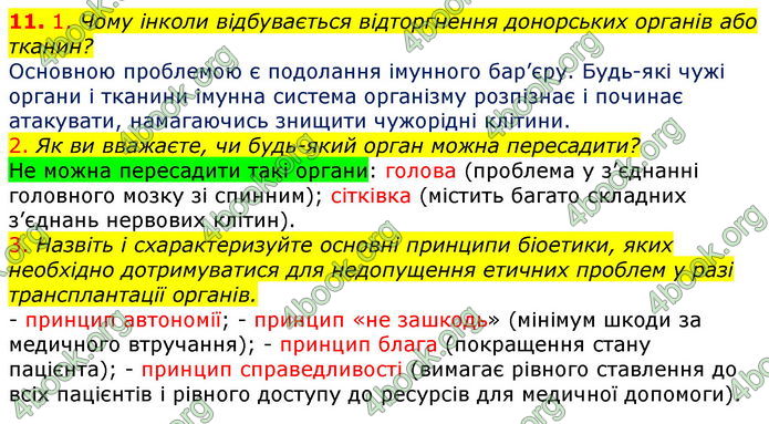 ГДЗ Зошит оцінювання Біологія 10 клас Безручкова