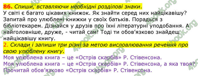 ГДЗ Українська мова 4 клас Коваленко