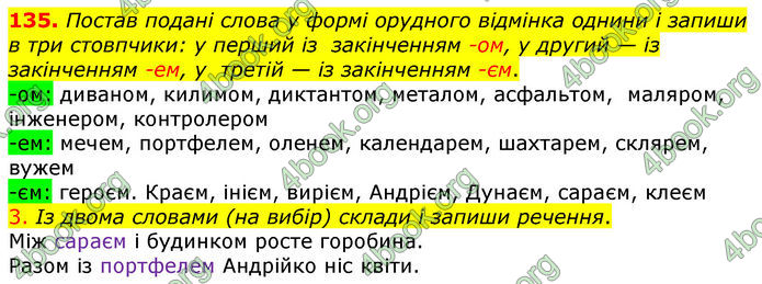 ГДЗ Українська мова 4 клас Коваленко