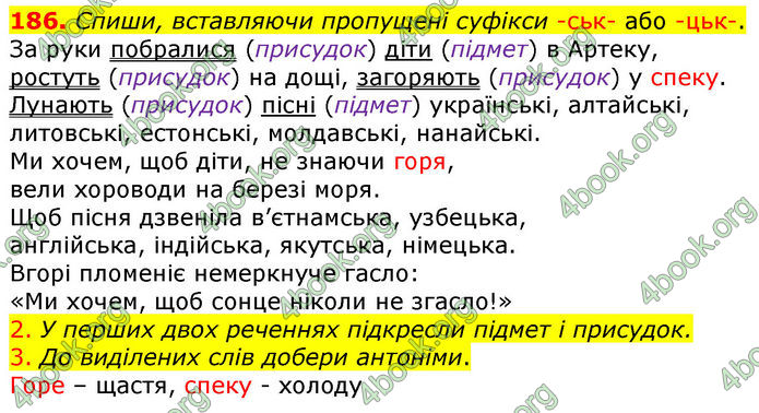 ГДЗ Українська мова 4 клас Коваленко