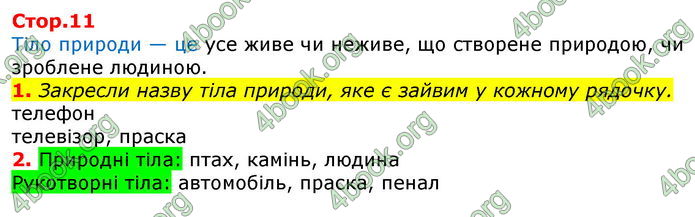 Решебник Зошит Природознавство 5 клас Коршевнюк. ГДЗ