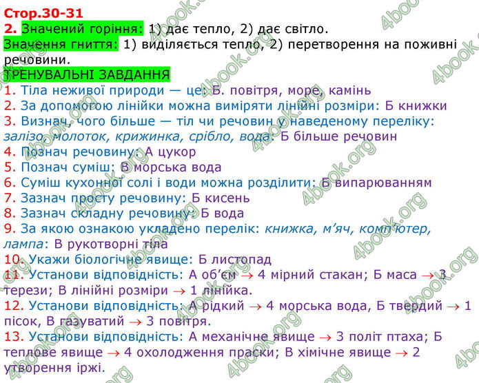 Решебник Зошит Природознавство 5 клас Коршевнюк. ГДЗ