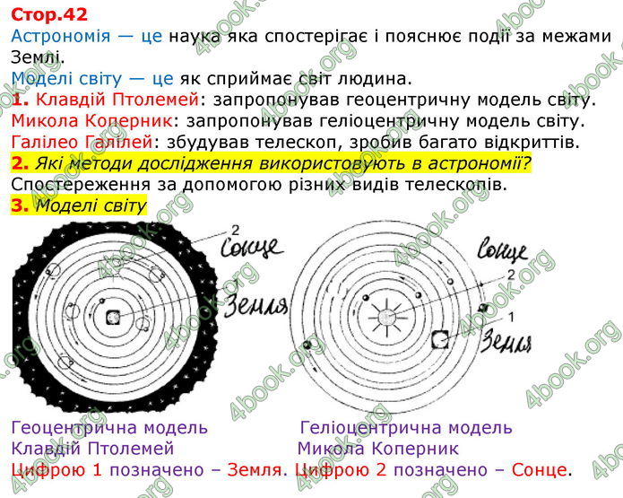 Решебник Зошит Природознавство 5 клас Коршевнюк. ГДЗ