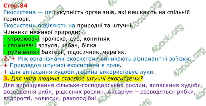 Решебник Зошит Природознавство 5 клас Коршевнюк. ГДЗ