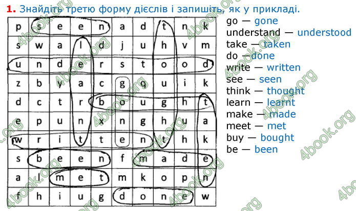 Зошит Англійська мова 5 клас Павліченко. ГДЗ