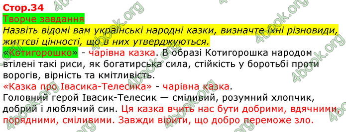 Зарубіжна література 5 клас Ніколенко 2018. ГДЗ