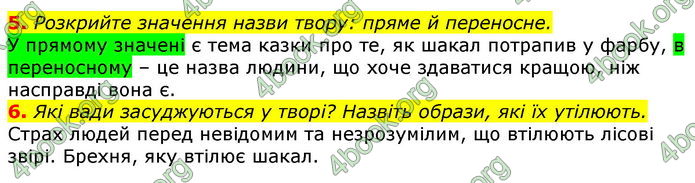 Зарубіжна література 5 клас Ніколенко 2018. ГДЗ