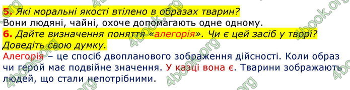 Зарубіжна література 5 клас Ніколенко 2018. ГДЗ
