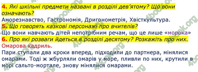 Зарубіжна література 5 клас Ніколенко 2018. ГДЗ